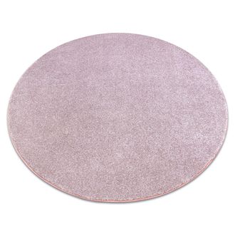 RugsX Rugsx - Alfombra San Miguel Rubor Rosado 61 Llanura Color S&oacute;lido Pink Circulo 100 Cm