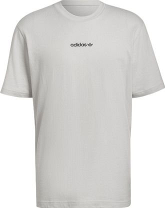 adidas originals Logo Printing Round Neck Pullover Short Sleeve White HN0385