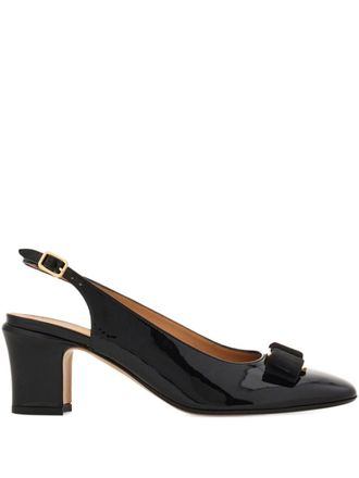 Ferragamo Slingback-Pumps aus Leder