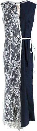 Comme Des Gar&ccedil;ons Lace Layered Midi Dress Size L
