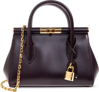 Dolce & Gabbana Marlene Mini handtas - Dames - Mini tas - Paars - ONE Size - Leer - Tassen