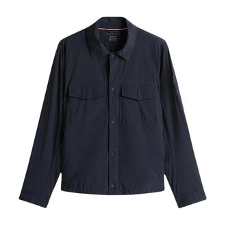 Tommy Hilfiger Jassen, Heren, Zwart, XL, Nylon, Performance Collection Shirt Jacket