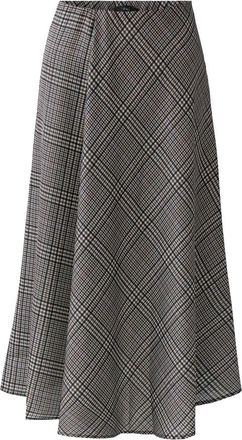 Oui Falda midi - Skirts - Mujer - Marr&oacute;n - XL