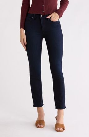 Paige Cindy High Waist Ankle Straight Leg Jeans in Thames at Nordstrom, Size 24
