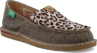 Twisted X Boots Womens Slip-On Loafers In Dust Leopard