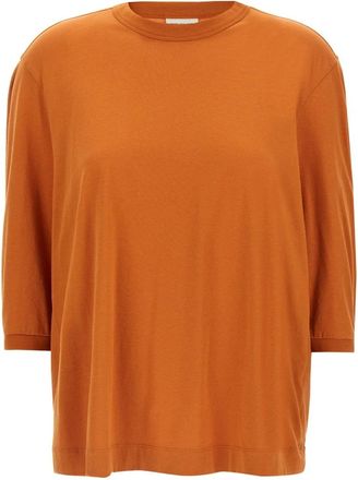 Dries Van Noten Dames, Tops, Oranje, Maat: XS Katoen