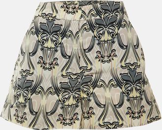 M Missoni Beige Printed Synthetic Shorts