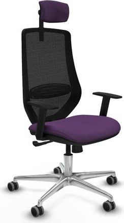 Piqueras y Crespo Piqueras Y Crespo Mardos Silla De Oficina Morada Ergon&oacute;mica