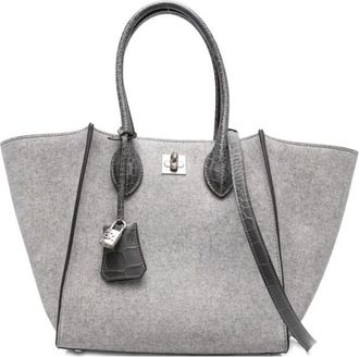 Ermanno Scervino Grey Maggie medium Tote