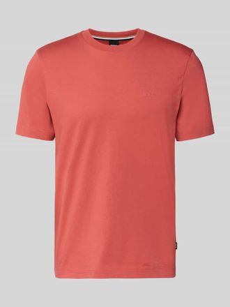 HUGO BOSS Regular Fit T-Shirt aus reiner Baumwolle Modell Thompson 01 in Hellrot, Gr&ouml;&szlig;e XXXL
