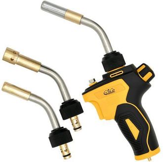 OEM Elico Profitech, Modelo Ax1-106cga, Soplete De Gas Profesional, Ideal Para Trabajos T&eacute;cnicos Y Bricolaje, Llama Precisa Y Potente, Encendido Piezoel&eacute;c