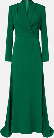 Oscar De La Renta Abito lungo in misto seta