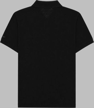 Kenzo Mens Polo Shirt Jumping Tiger Black Cotton T-shirts And Polos