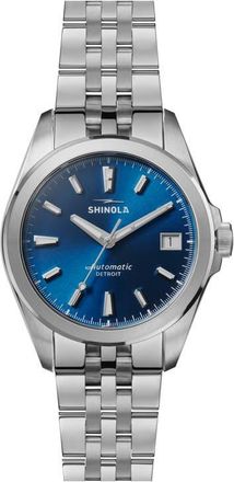Shinola Circadian Monster Automatic Bracelet Watch, 36mm in Day Light Blue at Nordstrom
