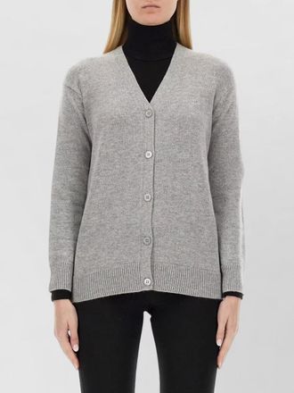 Max Mara wool cashmere regular fit cardigan