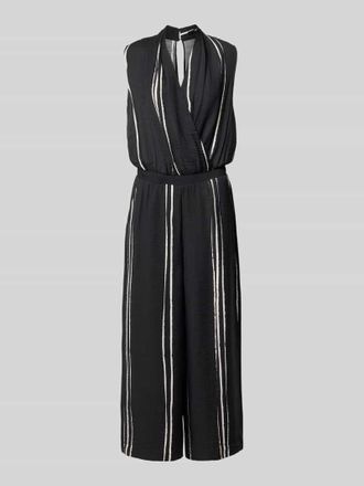 someday Jumpsuit aus Viskose-Mix im Allover-Look Modell Cafalli in Black, Gr&ouml;&szlig;e 34