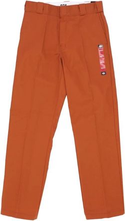 Dickies Gingerbread Mens Werkbroek - Heren - Straight fit broeken - Oranje - W29 L30 - Katoen - Broeken