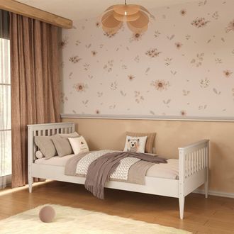 M&S Collection Cama Ignas 90x200 Con Somier Incluido Blanco