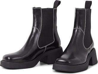 Vagabond Dorah Leather Chelsea Boots Womens Boots Black : EU 41 (US Womens 11) M