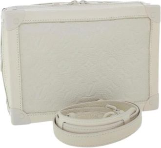 Louis Vuitton Pre-owned Soft Trunk Box - Dames - Vintage Schoudertas - Wit - ONE Size - Vintage