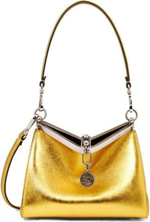 Etro small Vela shoulder bag - women - Leather/Lambskin - One Size - Gold