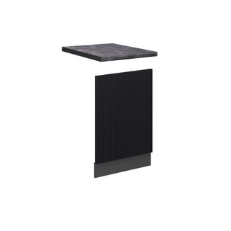 Vicco Panel Frontal Fame-line, Rayas Negras, 45 Cm, Et Antracita