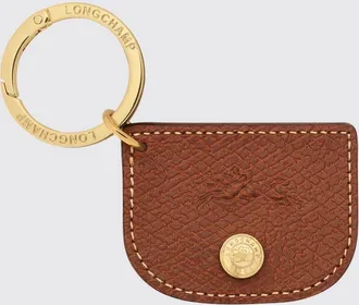 Longchamp Portachiavi &Eacute;pure in pelle a grana ed ottone