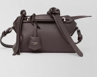 Fendi by the way mini leather clutch bag