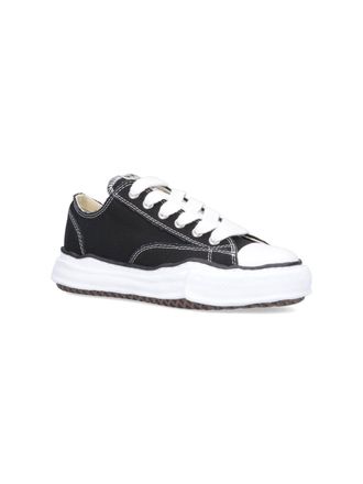Miharayasuhiro Canvas Low-Top Sneaker - Black
