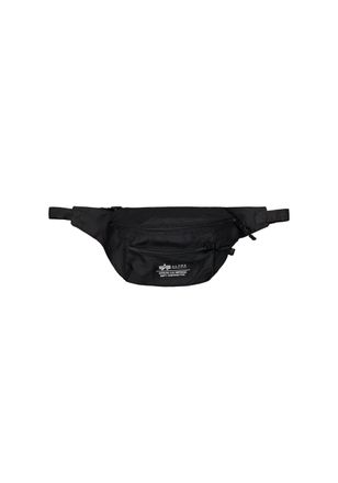 Alpha Industries G&uuml;rteltasche ALPHA INDUSTRIES Big Waist Bag, Damen, schwarz, Obermaterial: 100% Nylon; Futter: 100% Polyester, Taschen G&uuml;rteltasche
