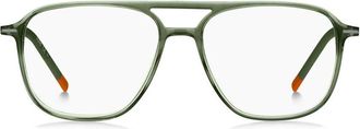 HUGO BOSS HG 1232 Zonnebrillen - Heren - Brillen - Groen - 53 MM - Accessoires