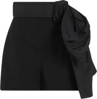 Alexander McQueen Dames, Korte broeken, Zwart, Maat: XS
