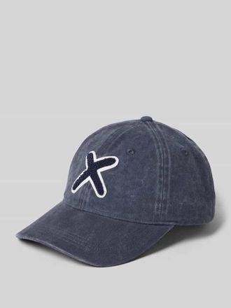 Unio Hamburg Base Cap mit Allover-Logo-Print Modell Kobe in Dunkelblau, Gr&ouml;&szlig;e 1