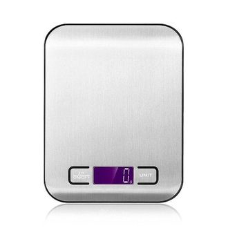 OEM Balanza De Cocina Digital - Balanza Electr&oacute;nica - Pesaje Preciso - Con Funci&oacute;n De Temporizador - 10 Kg - Negra