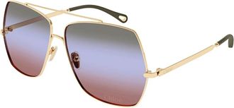 Chlo&eacute; Sunglasses, unisex, Multicolor, Size: 62 MM 1Q2N5H70A