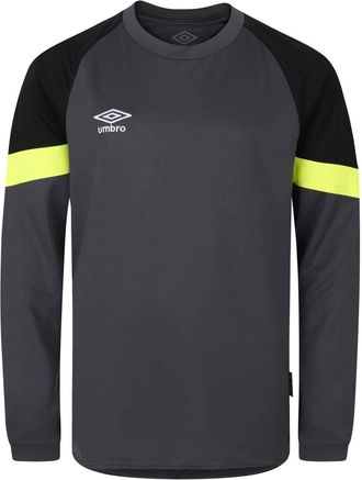Umbro Raglan-keepersshirt voor kinderen (Gezwarte parel)