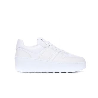 Tod's Schoenen, Dames, Wit, 40 EU, Witte Platform Sneakers