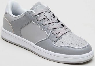 Ben Sherman Mens Ben Sherman Club Leather Mens Grey Trainers - Size: 10