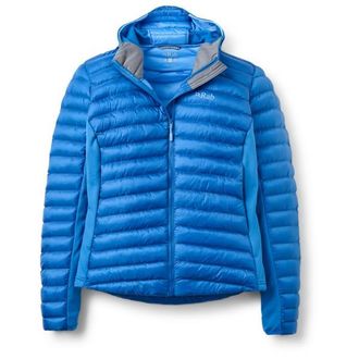 RAB Cirrus Flex Hoody Kunstfaserjacke f&uuml;r Damen | blau