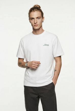 Only & Sons T-Shirt ONLY & SONS ONSFRED LIFE RLX SS PRINT TEE NOOS, Herren, Gr. XXL, hellwei&szlig; print:chairs, Jersey, Obermaterial: 100% Baumwolle, bedruckt, relaxe