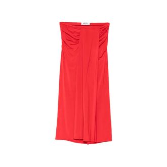 Vivetta Midi Skirts, female, Red, Size: 2XS Gonna