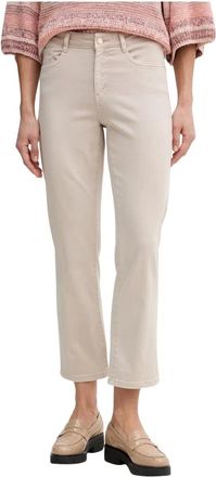 Joseph Ribkoff Margot Rechte jeans - Dames - Jeans - Beige - Maat: 3XL Katoen