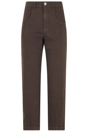 Eleventy Moro Five-Pocket Straight-Leg Stretch Denim Jeans