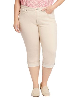 NYDJ Nydj Plus Marilyn Crop Butter Jean