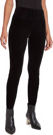 Lyssé Womens Mara Velvet Legging Pant In Black