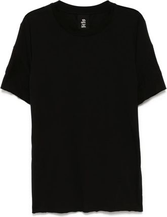Thom Krom T-shirt con design patchwork - Nero