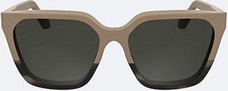 Calvin Klein Gafas de sol rectangulares modificadas CK25500S