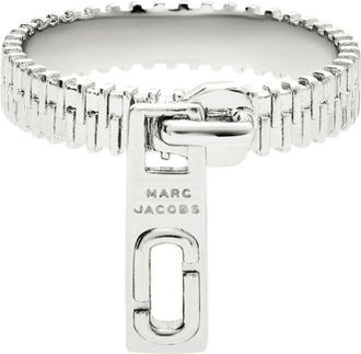Marc Jacobs The J Marc Zipper ring - Silver