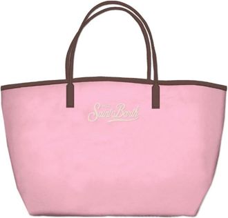 MC2 Saint Barth City Bag Mid Nylon - Dames - Shoppers - Roze - ONE Size - Nylon - Tassen