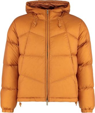 K-Way Quill Thermo Light Ripstop Jacket - Heren - Gewatteerde jassen - Oranje - M - Polyester - Jassen